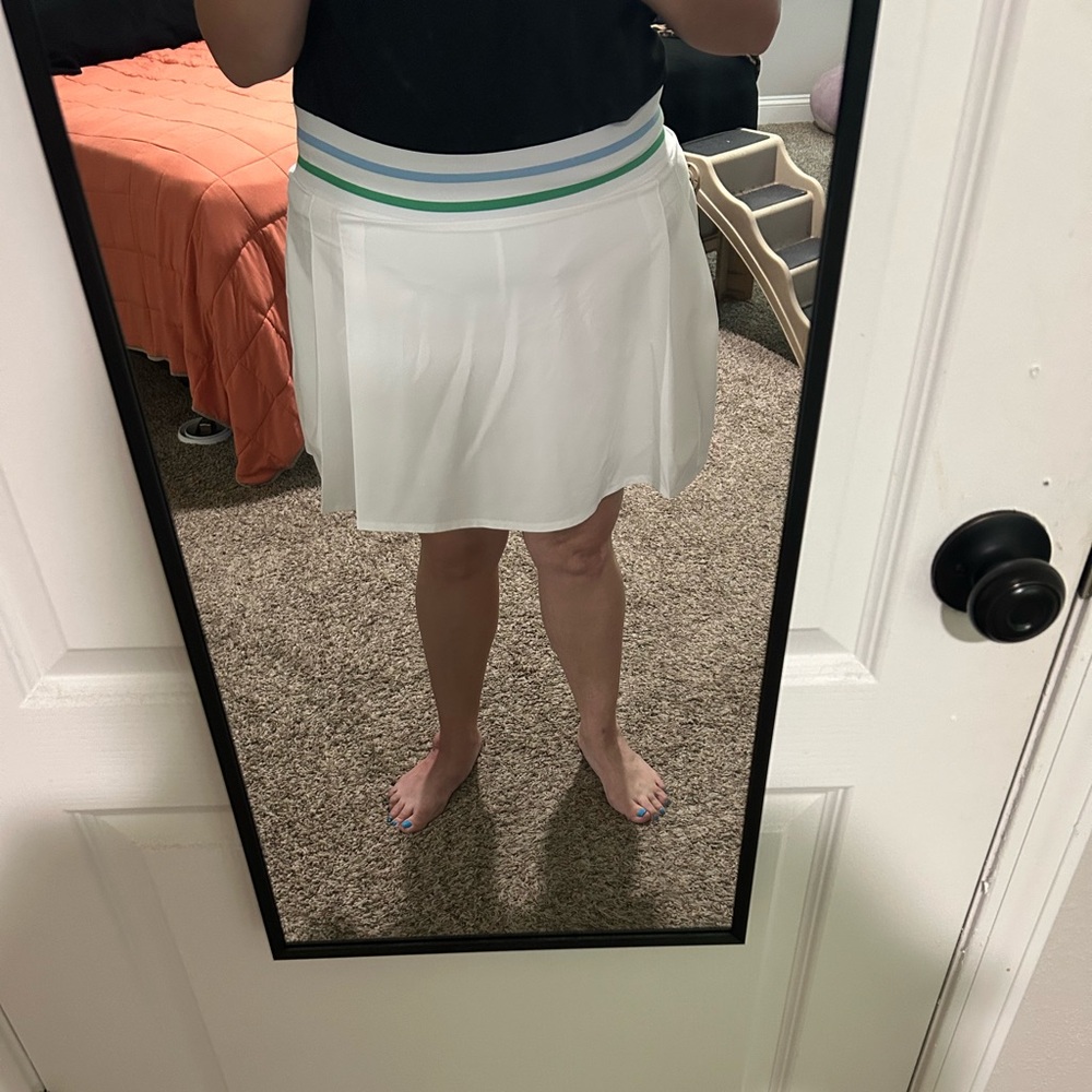 White Tennis Skirt